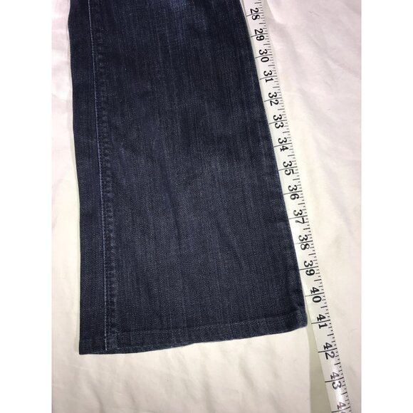 7 For All Mankind  Women's High Waist Bootcut Western Style Boho Chic Jeans - Picture 8 of 9